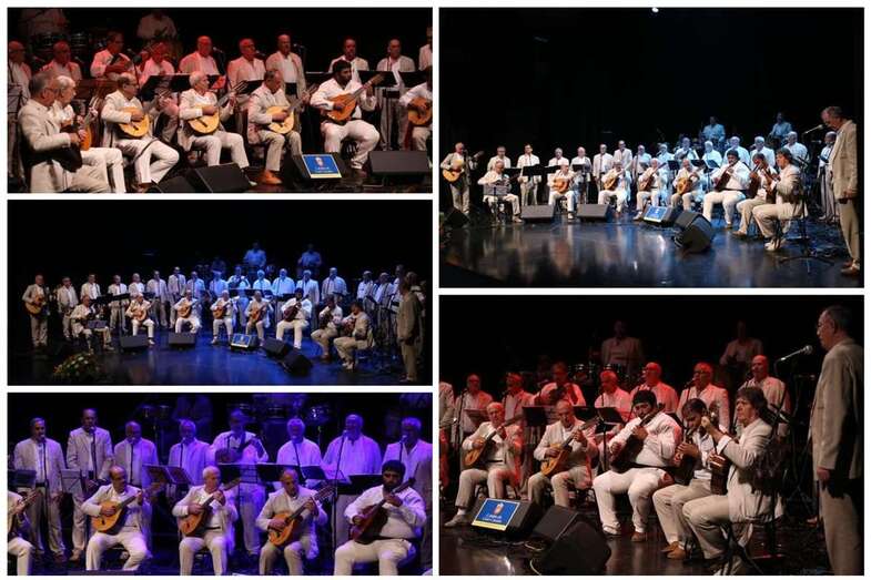 Los Faycanes, anoche en Valleseco (Foto TA)